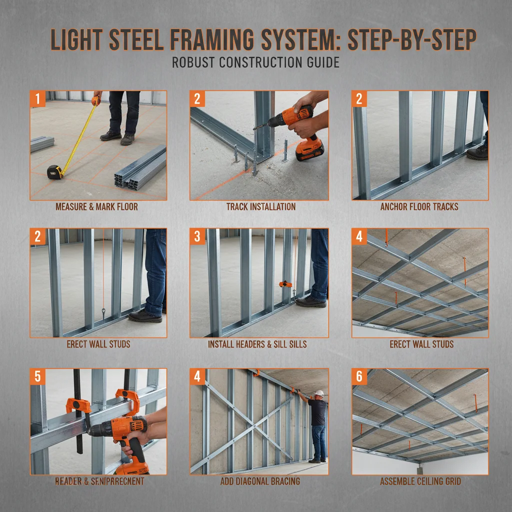 Exploring the Advantages of Light Steel Framing System for Modern Construction