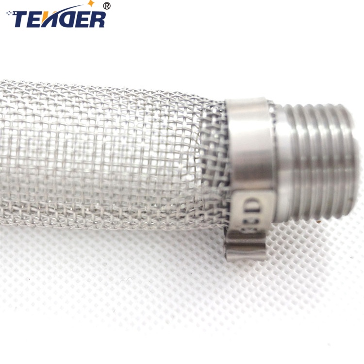 Brass Mesh Filter from Hebei Tengde Metal Wire Mesh Products Co., Ltd