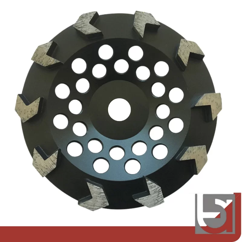 Arrow Segment Daimond Grinding Cup Wheels