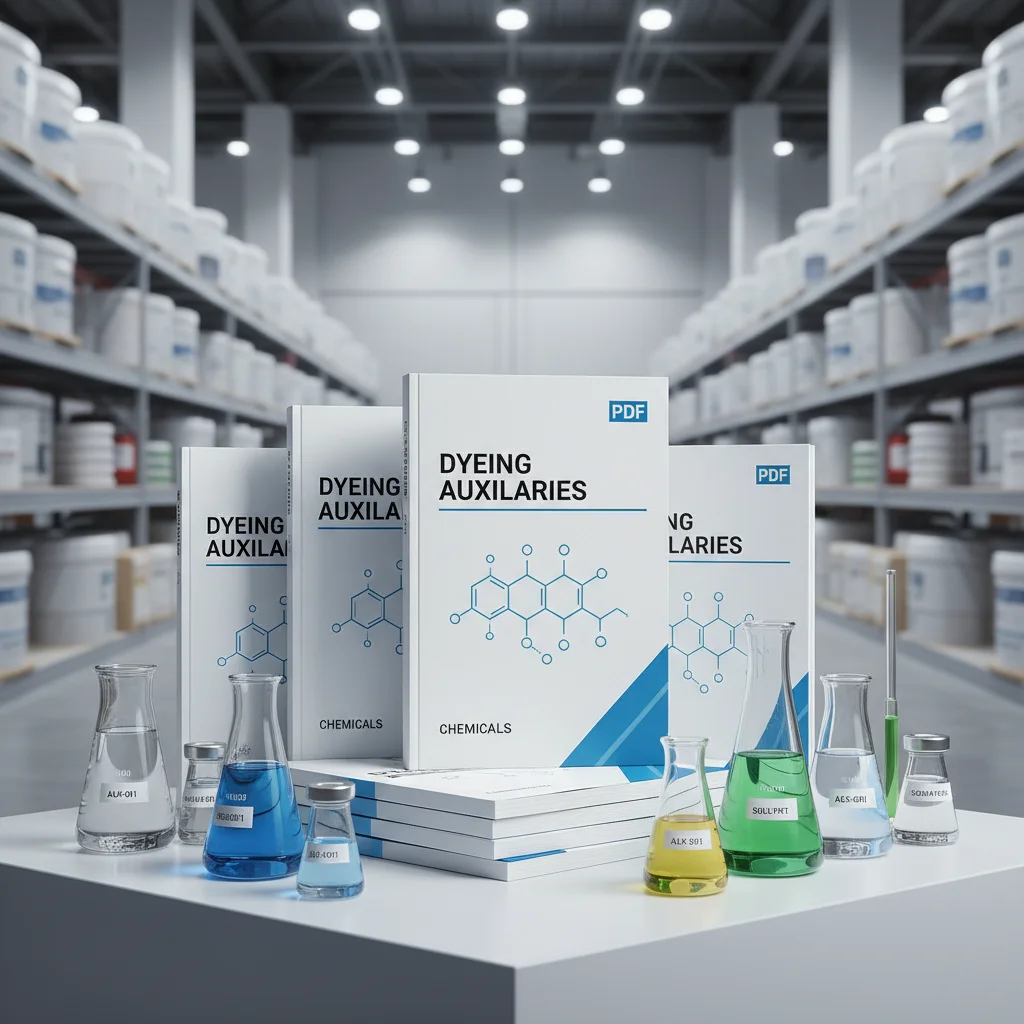 Comprehensive Guide to Dyeing Auxiliaries pdf for Textile Industry Applications