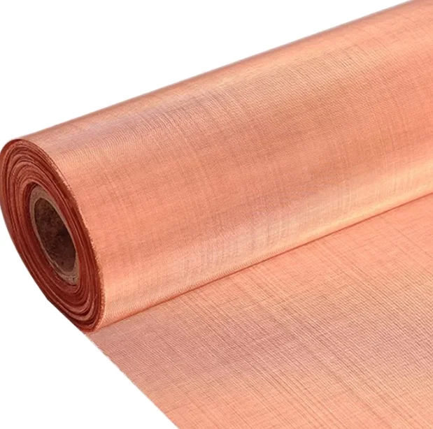 Copper Wire Mesh ≥99.9% Cu Purity Ensures Good Conductivity