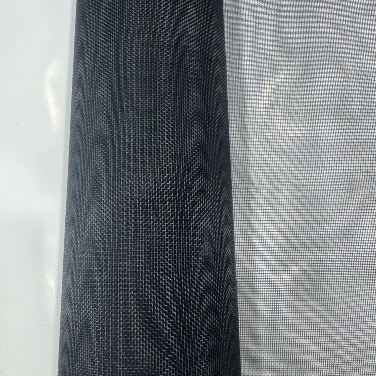 Black Epoxy Powder Coated Steel Mesh
