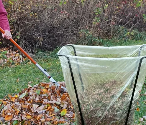 Sturdy Garbage Bag Holder for Yard Waste