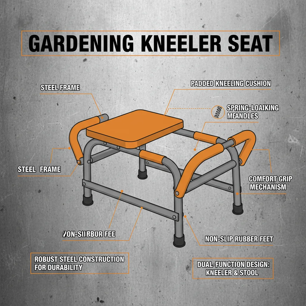 Find the Perfect Kneeler Seat for Gardening Comfort and Support