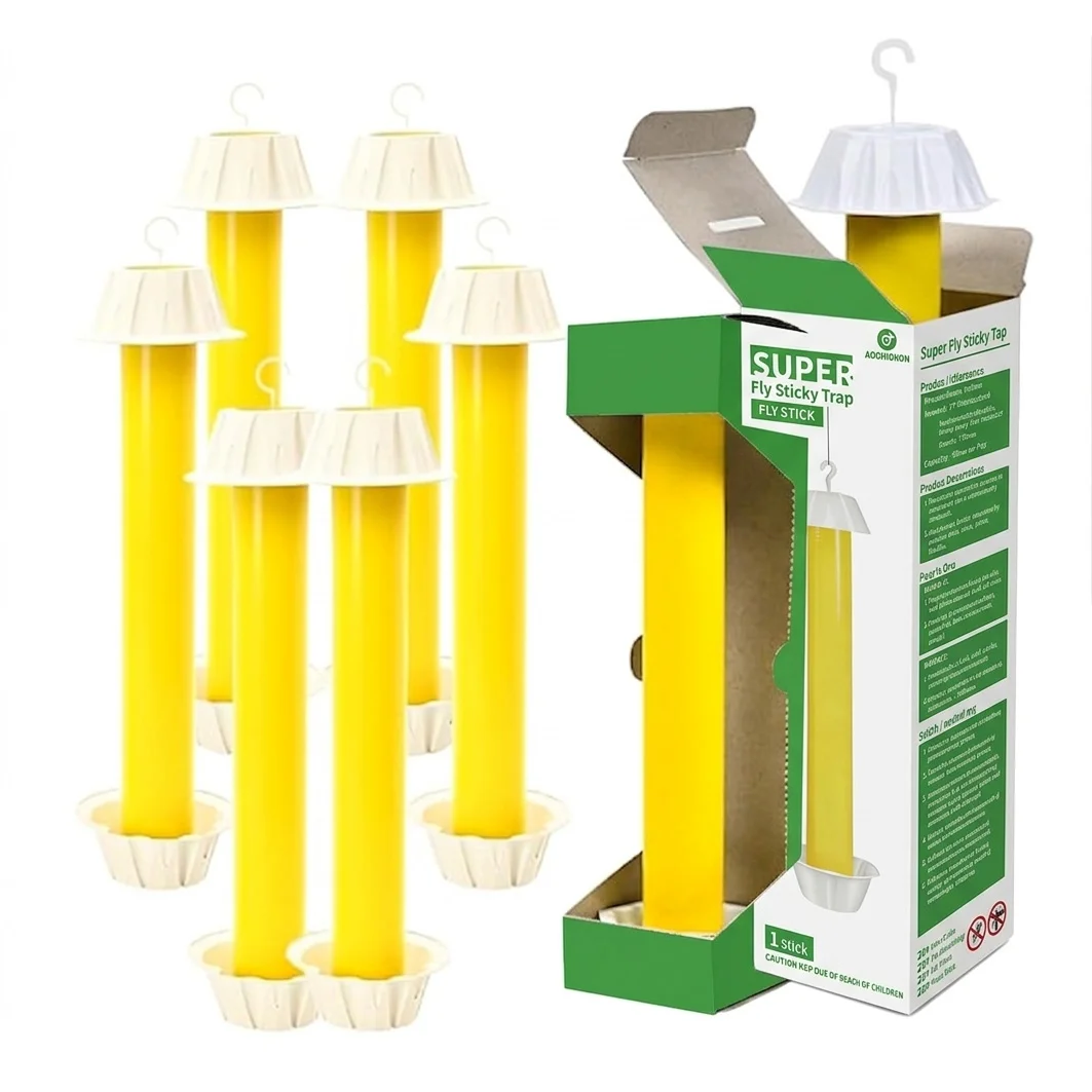 360° Hanging Fly Sticky Trap Catcher