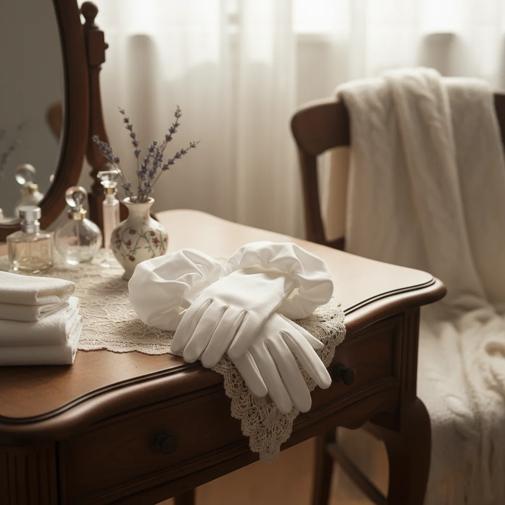 Explore the Elegance and Versatility of White Puff Sleeve Gloves