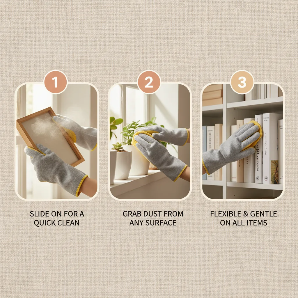 Elevate Your Cleaning Routine with Dusting Gloves