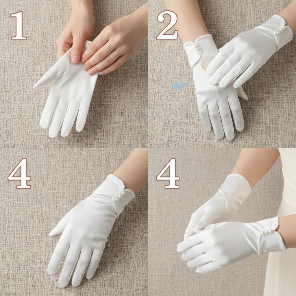 Elevate Your Formal Look with Elegant Womens White Gloves Formal