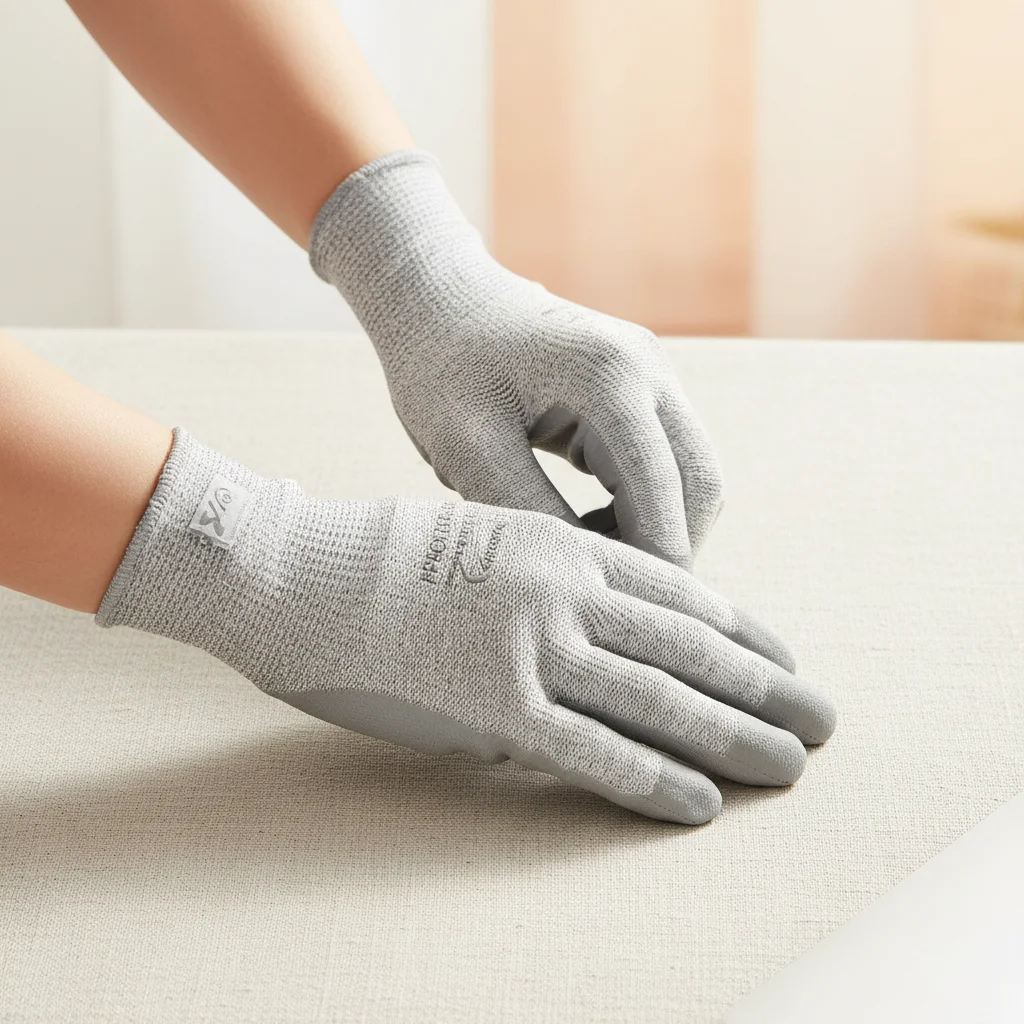 Expert esd gloves manufacturer for Electronics Protection and Quality Control