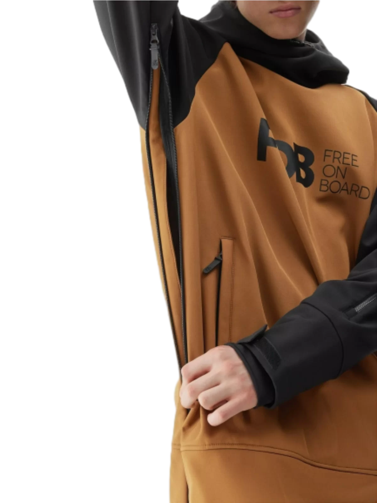 Giacca da snowboard SoftShell da uomo 5000 a membrana