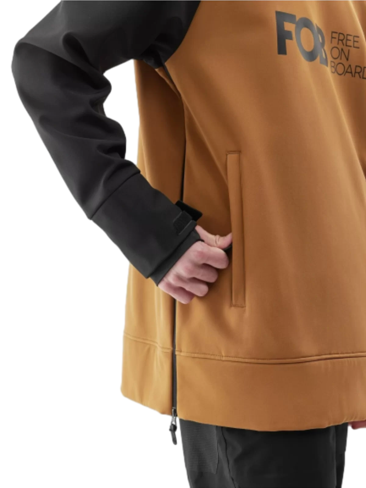 Giacca da snowboard SoftShell da uomo 5000 a membrana