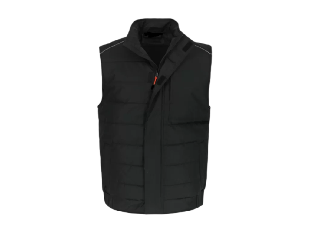 Aquecimento corporal repelente à água de múltiplos bolsos