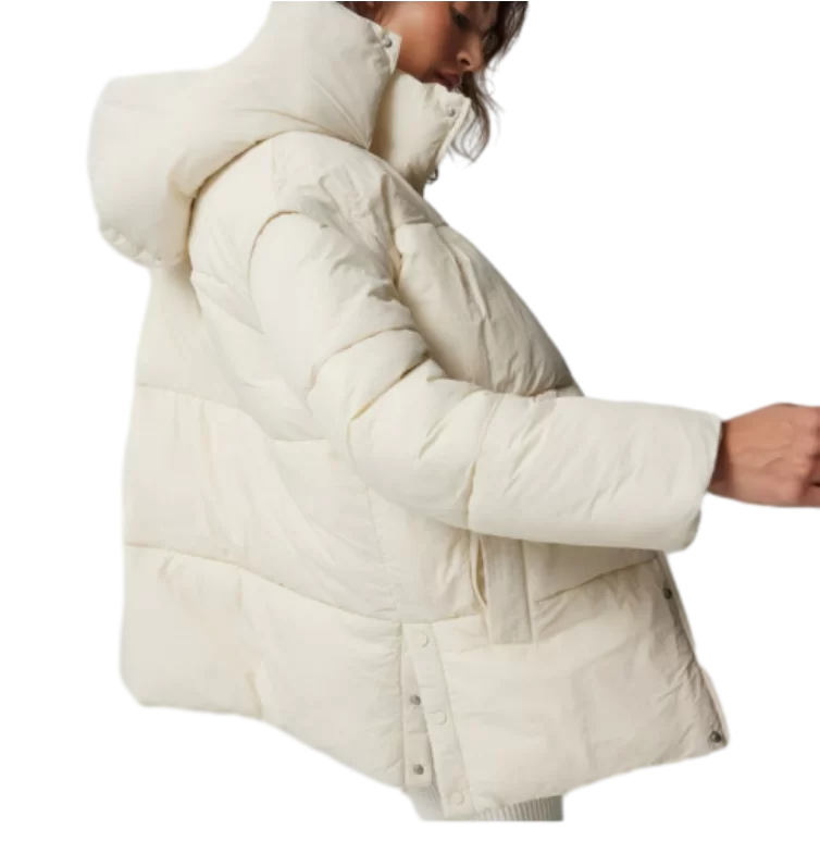 Casaco quente acolchoado casual das mulheres