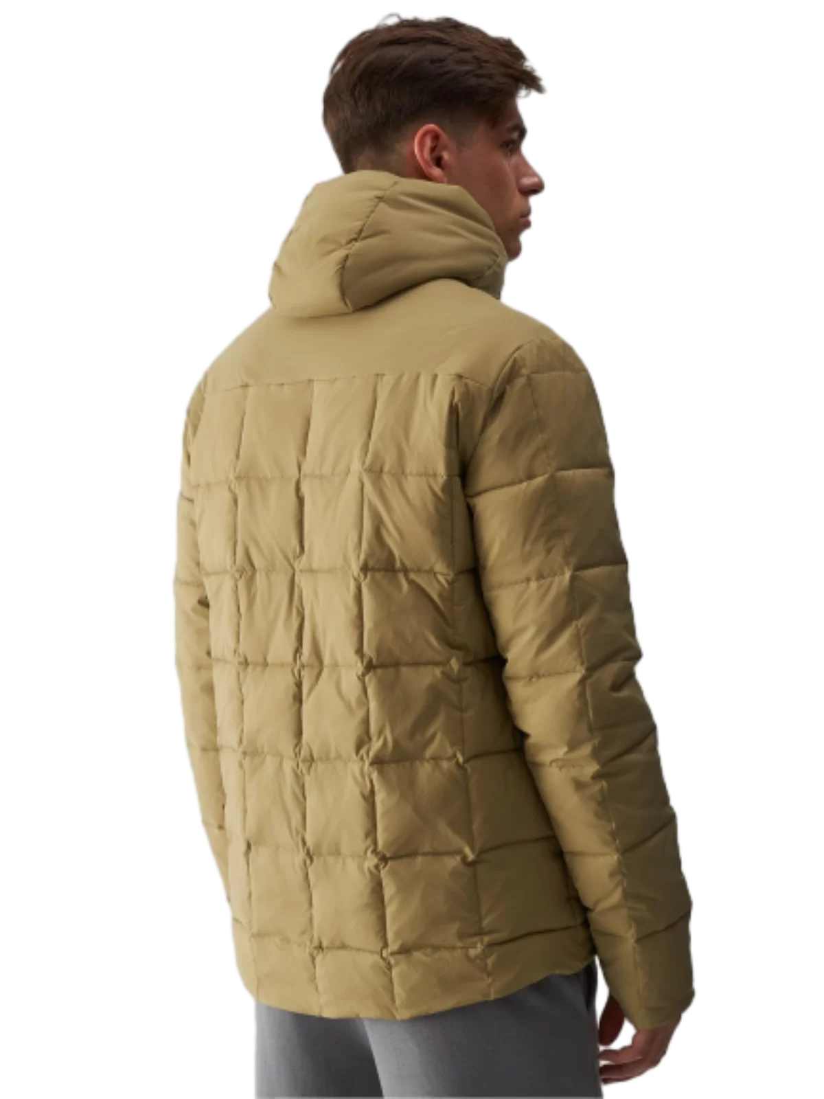 Mens sintético preenchido para baixo jaqueta