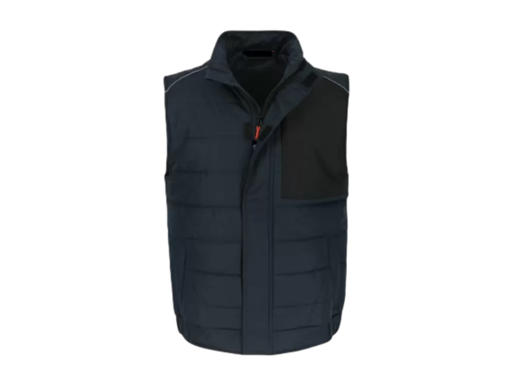 Aquecimento corporal repelente à água de múltiplos bolsos