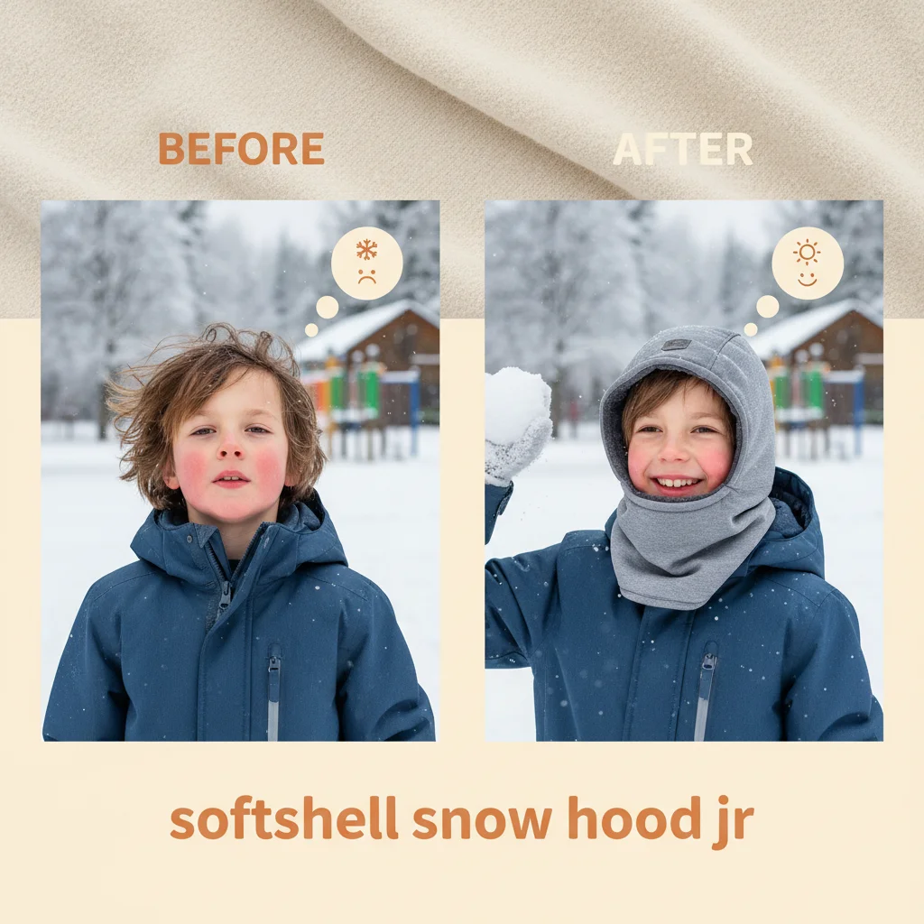 Technical Guide to High Performance softshell snow hood jr