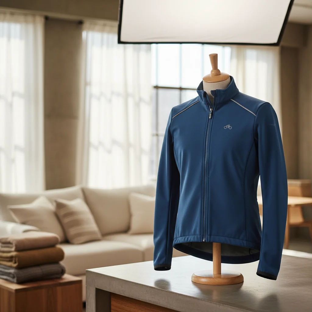 High Performance softshell cycling jacket for All Weather Riding