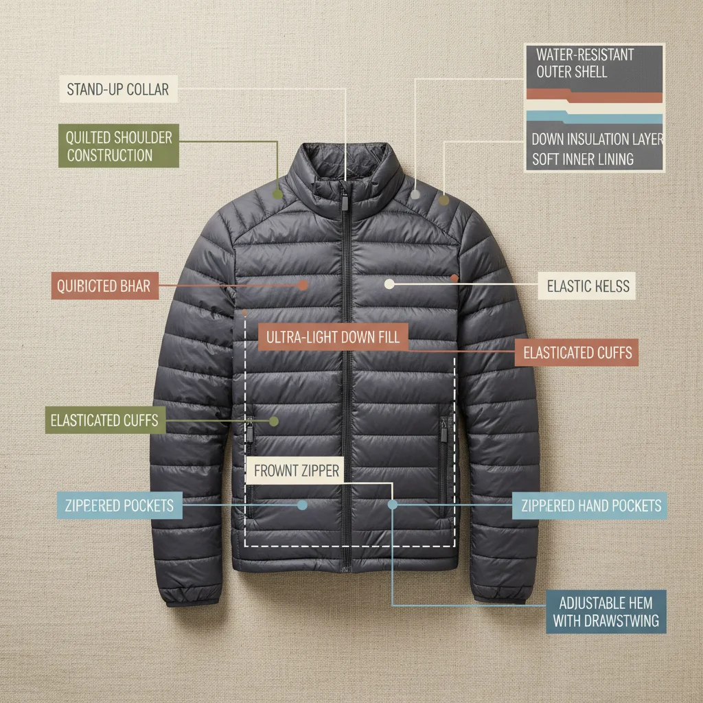 Choosing the Right Mens Thin Puffer Jacket for Warmth and Style