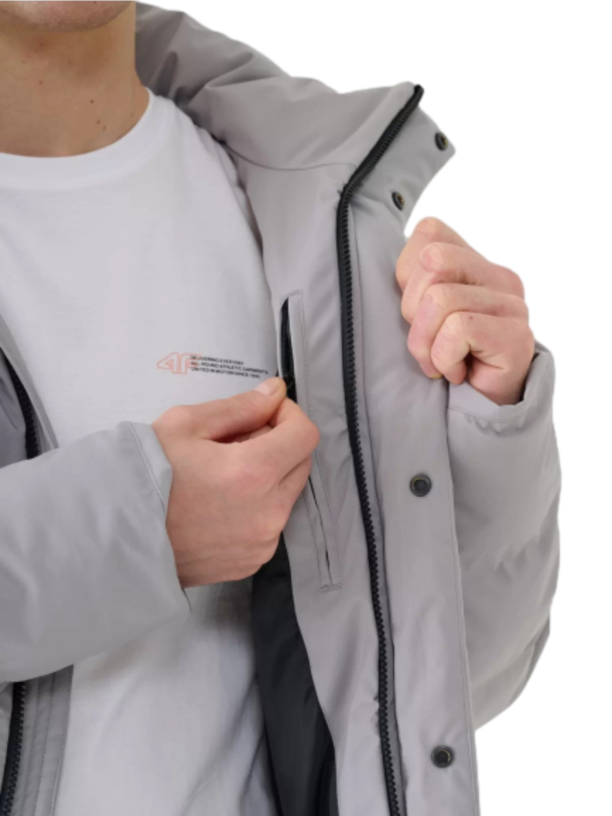 Mens sintético-preenchimento acolhimento jaqueta 10000 membrana