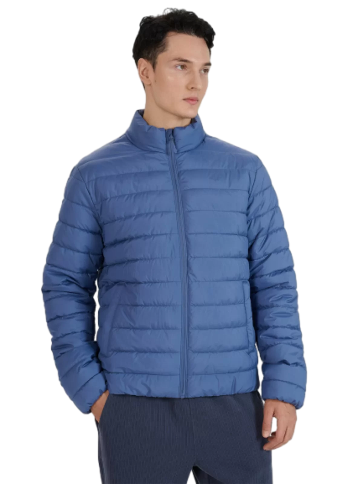 Mens sintético preenchido Down Jacket