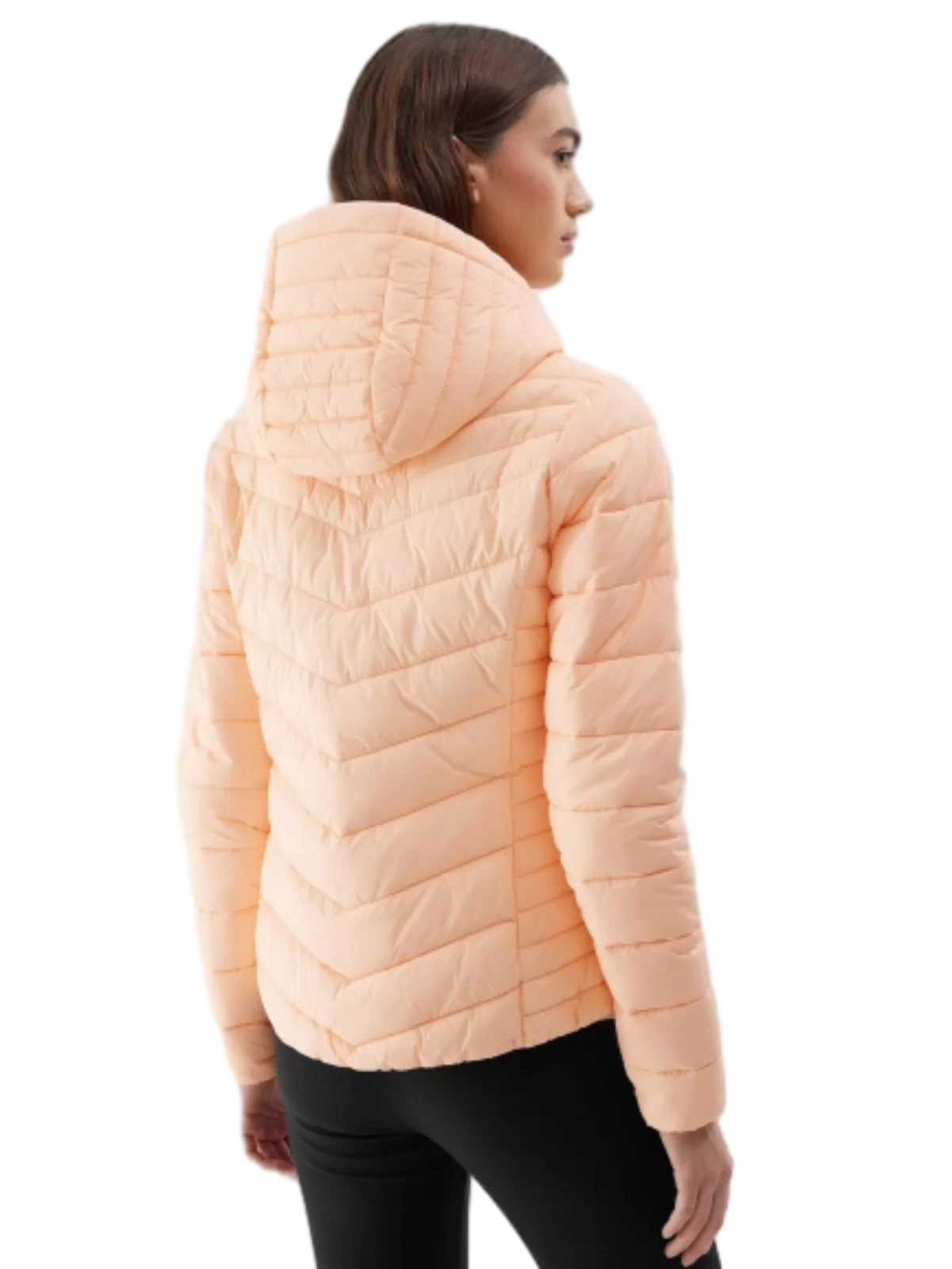 Casaco quente acolchoado casual das mulheres