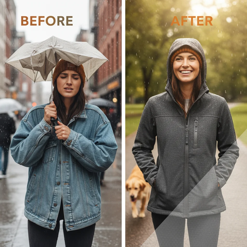 High Performance Softshell Jacket with Hood for Outdoor Gear