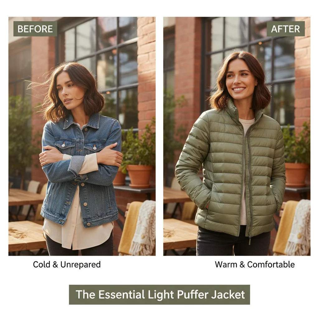 Stay Warm and Stylish with Womens Light Puffer Jackets This Season