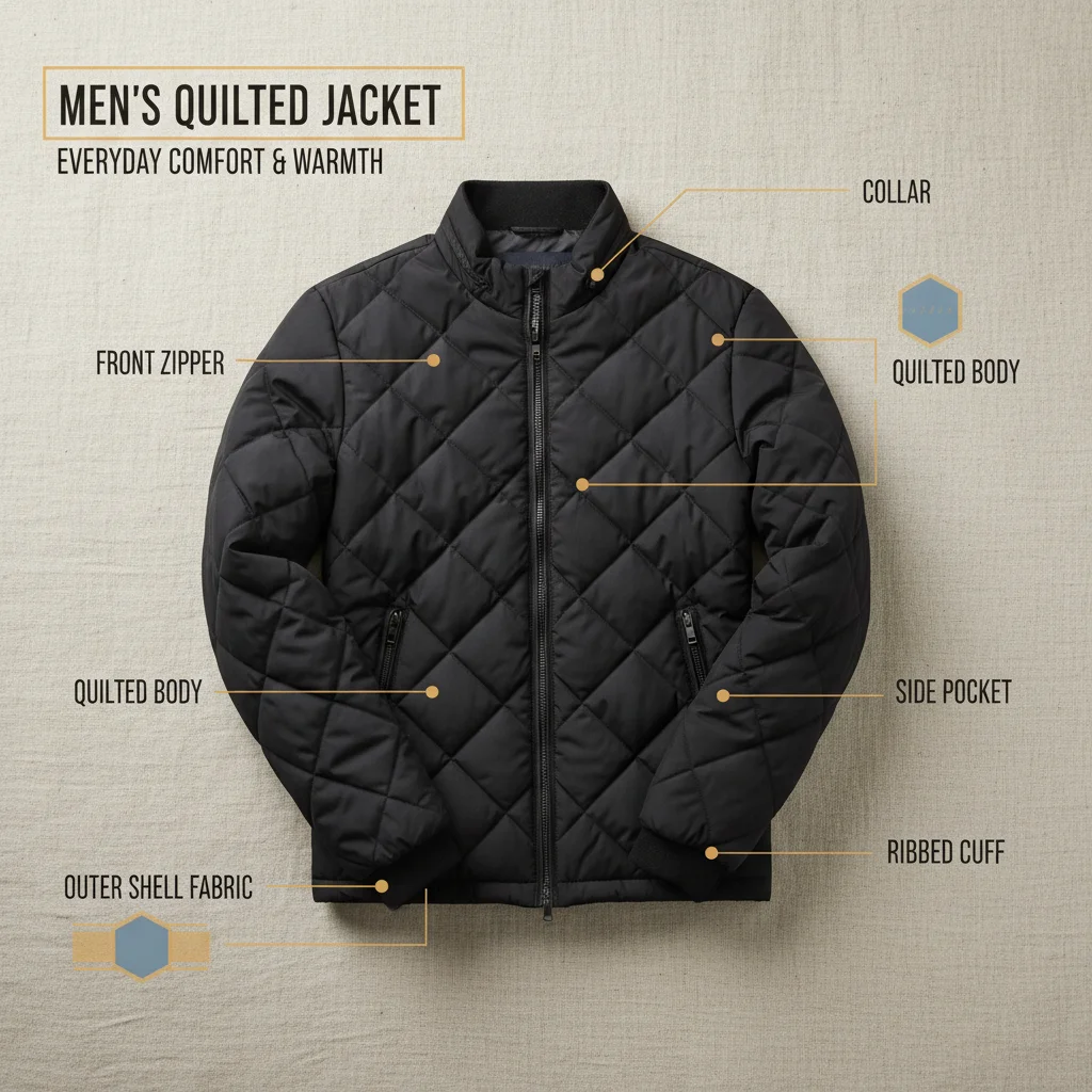 Discover the Versatility of Mens Black Quilted Jackets for Stylish Warmth