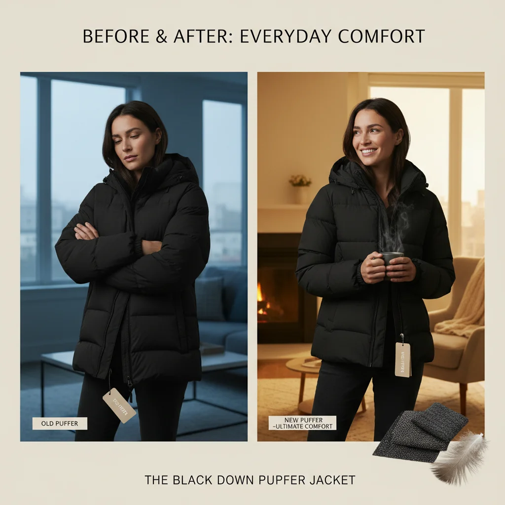 The Comprehensive Guide to Choosing a Black Down Puffer Jacket for Winter