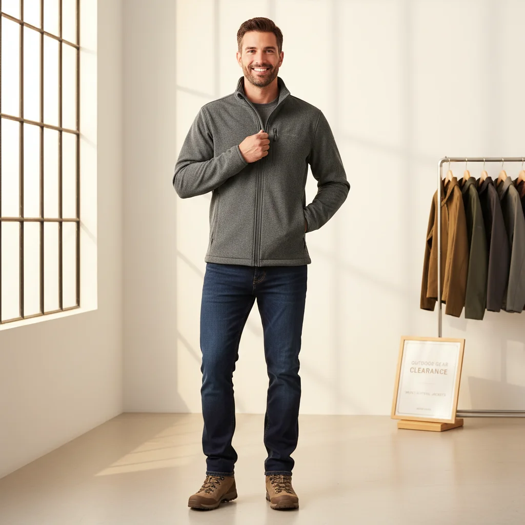 Elite Manufacturing Mens Softshell Jacket Clearance