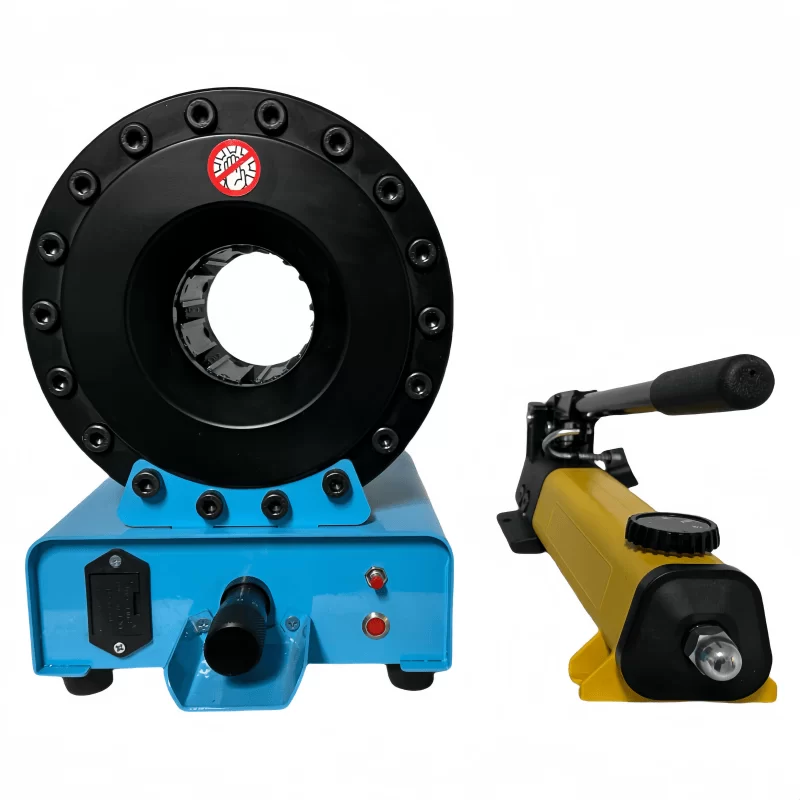 Hydrauliczna maszyna do zakuwania węży DZW-P16HPZ typu Split, ręczna 1-calowa
