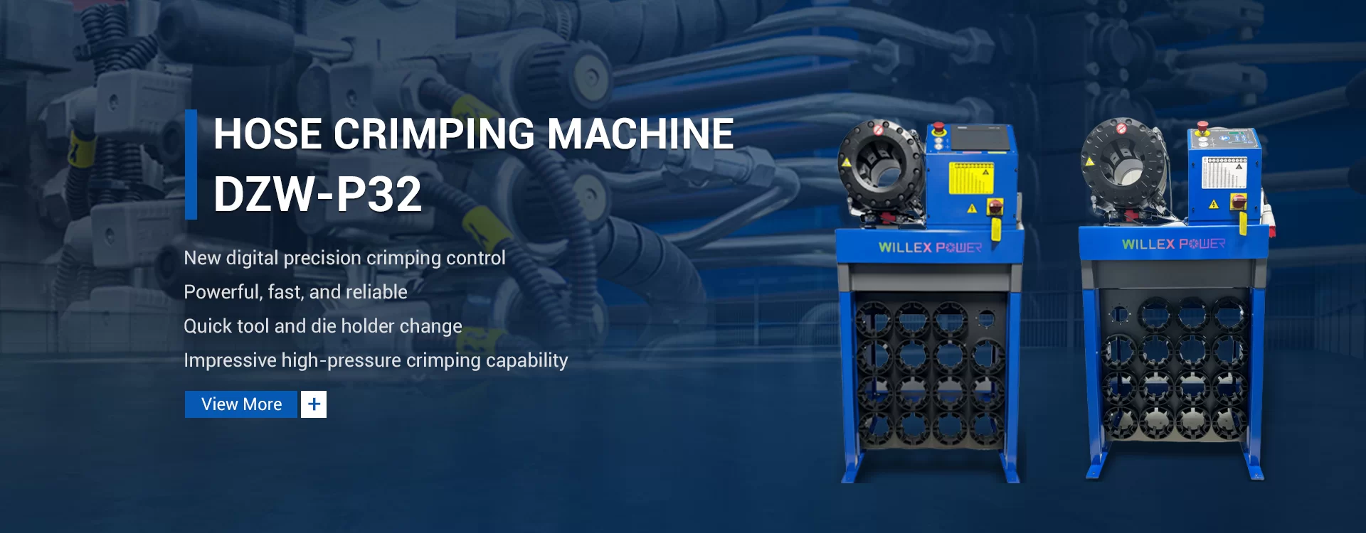 hydraulic hose crimper factory