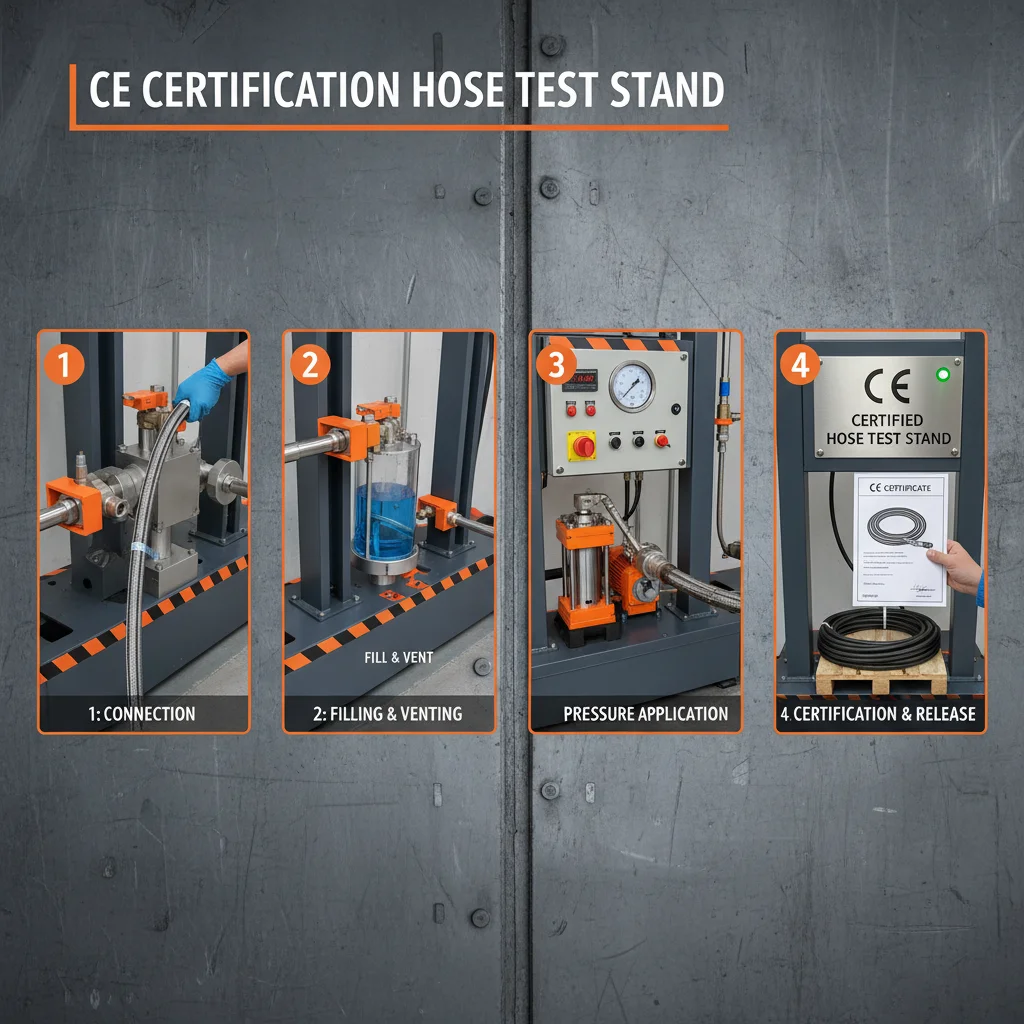 CE Certification Hose Test Stand Ensuring Quality and Compliance for Safety
