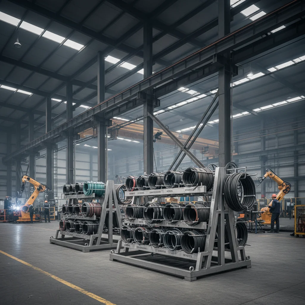 Custom Hose Racks Industrial Solutions For Efficient Hose Management