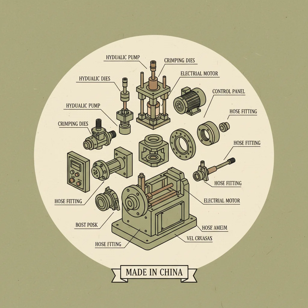 Advancements in China’s Hydraulic Hose Crimping Machine Technology and Design