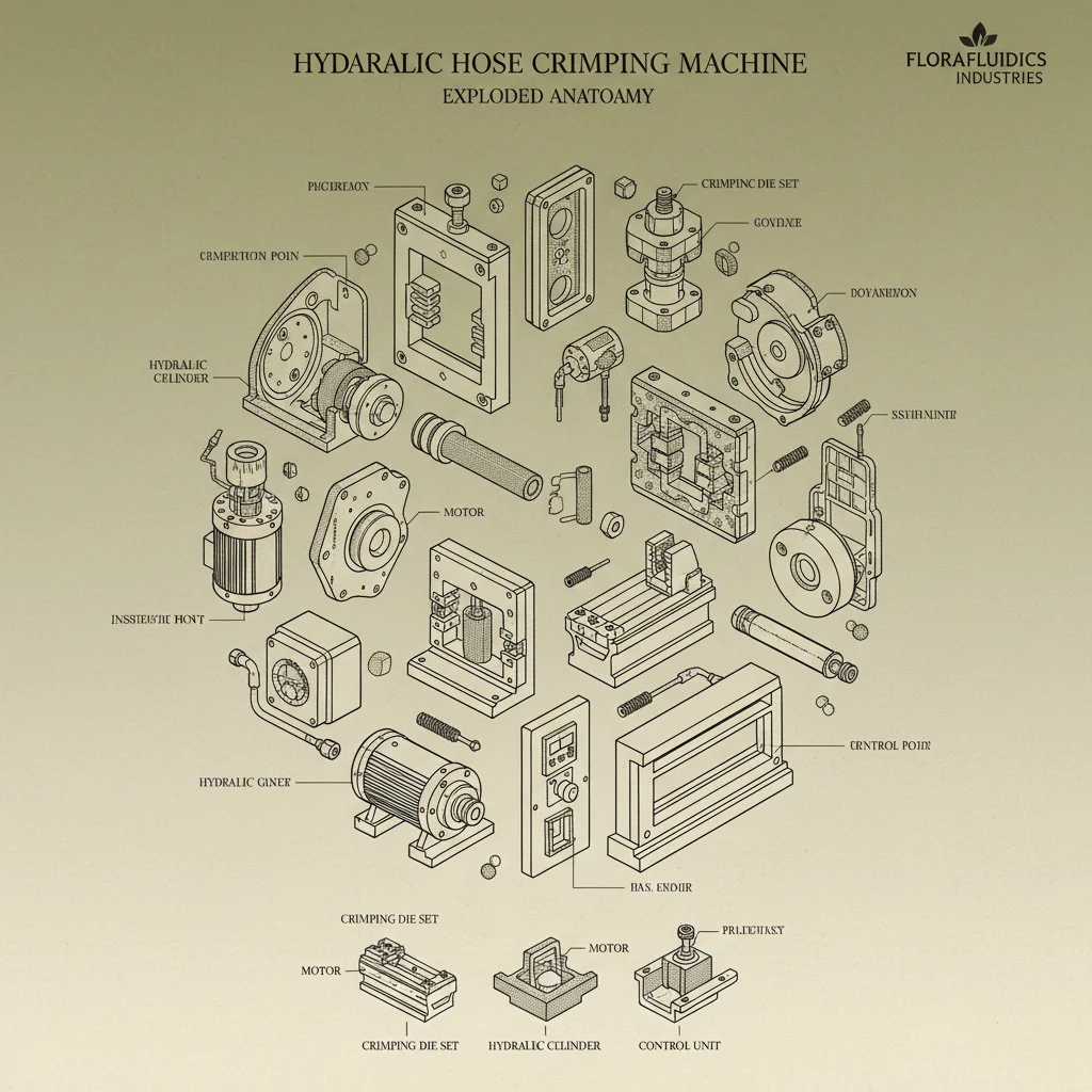 Reliable Hydraulic Hose Crimping Machine Manufacturer for Construction and Industry