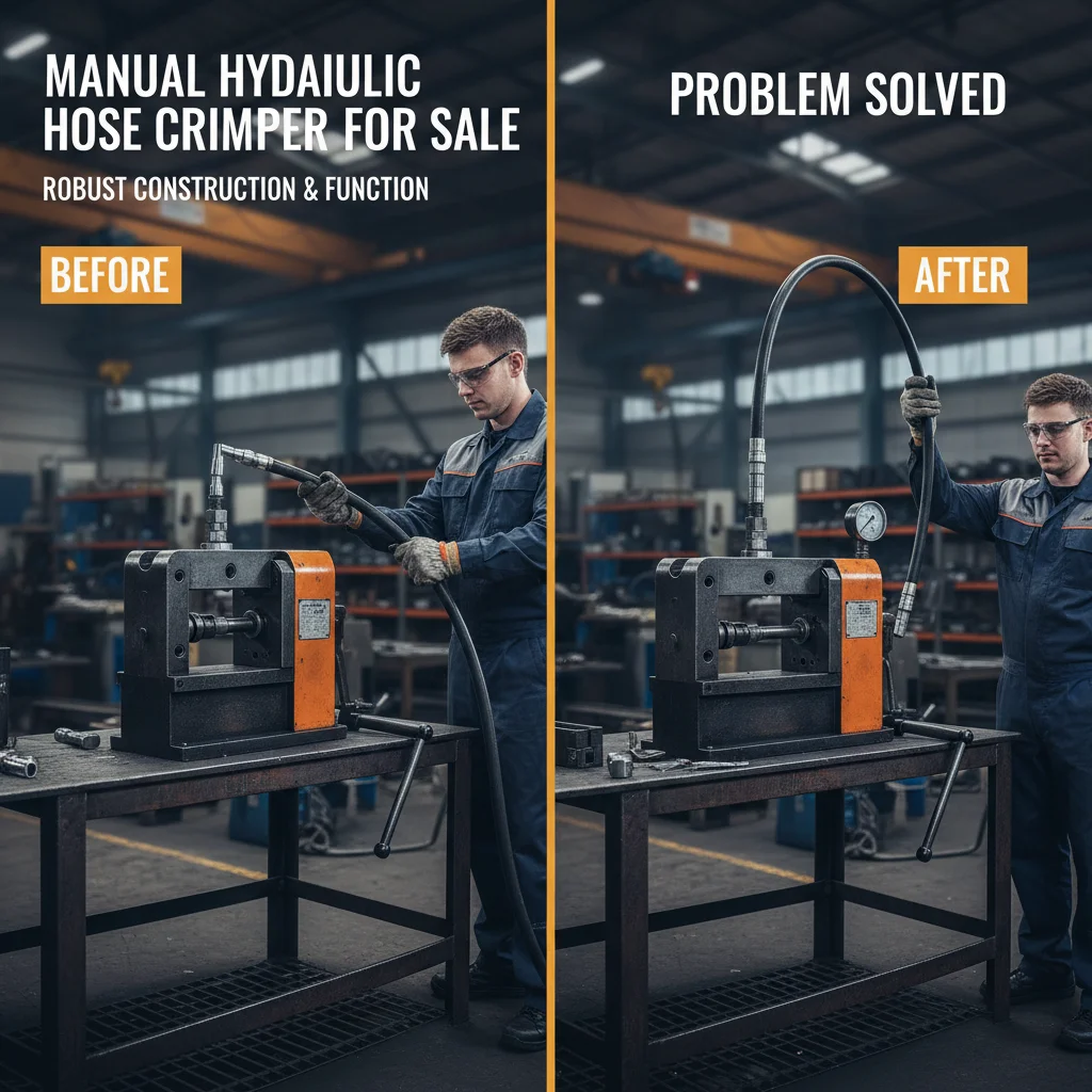 Premium Manual Hydraulic Hose Crimpers