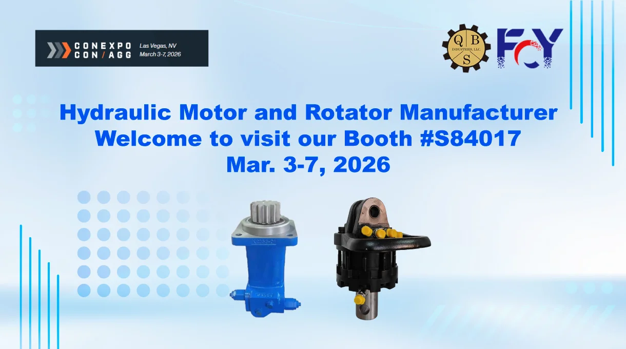 Hydraulics to Showcase Advanced Hydraulic Motors and Rotators at CONEXPO-CON/AGG 2026