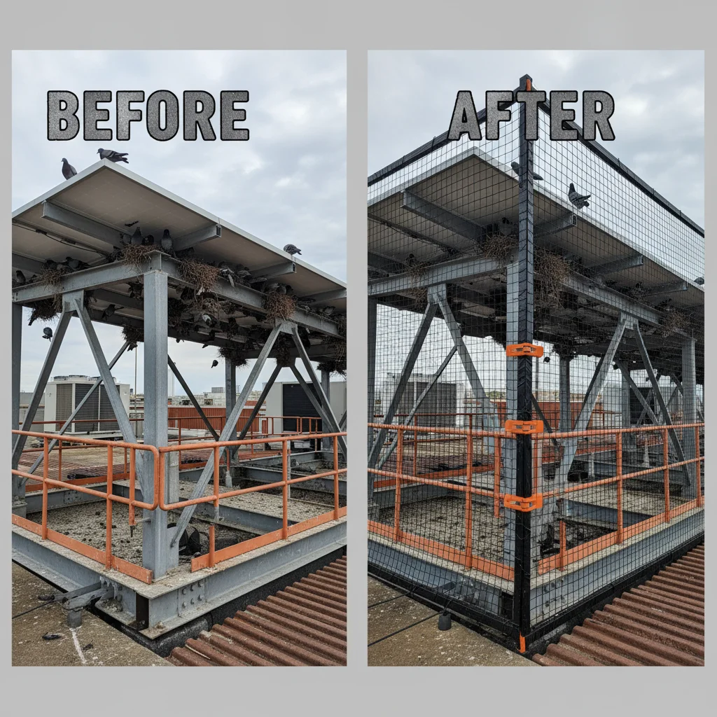 Comprehensive Guide to Bird Netting for Solar Panels and Protection Strategies