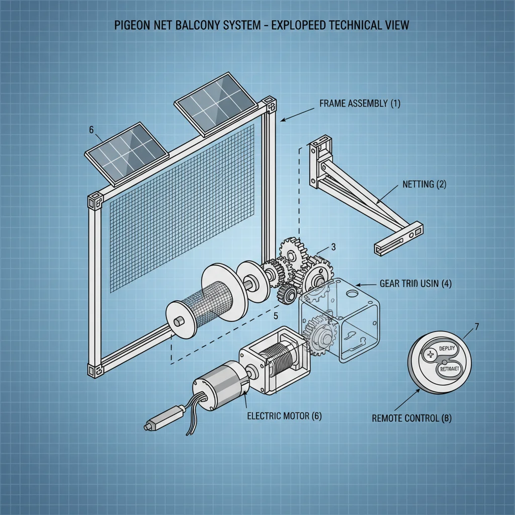Effective Pigeon Nets for Balcony Protection and Urban Bird Control