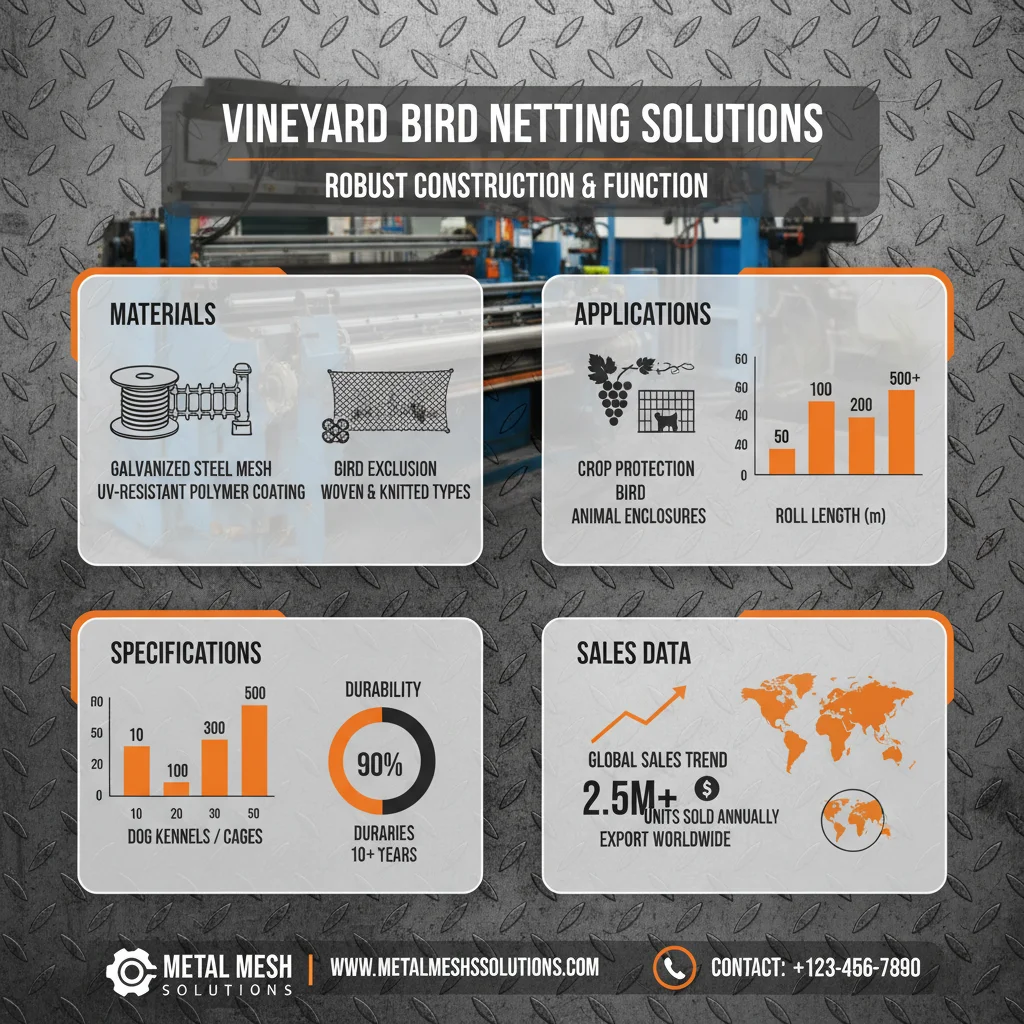 HighTensile Vineyard Netting Solutions