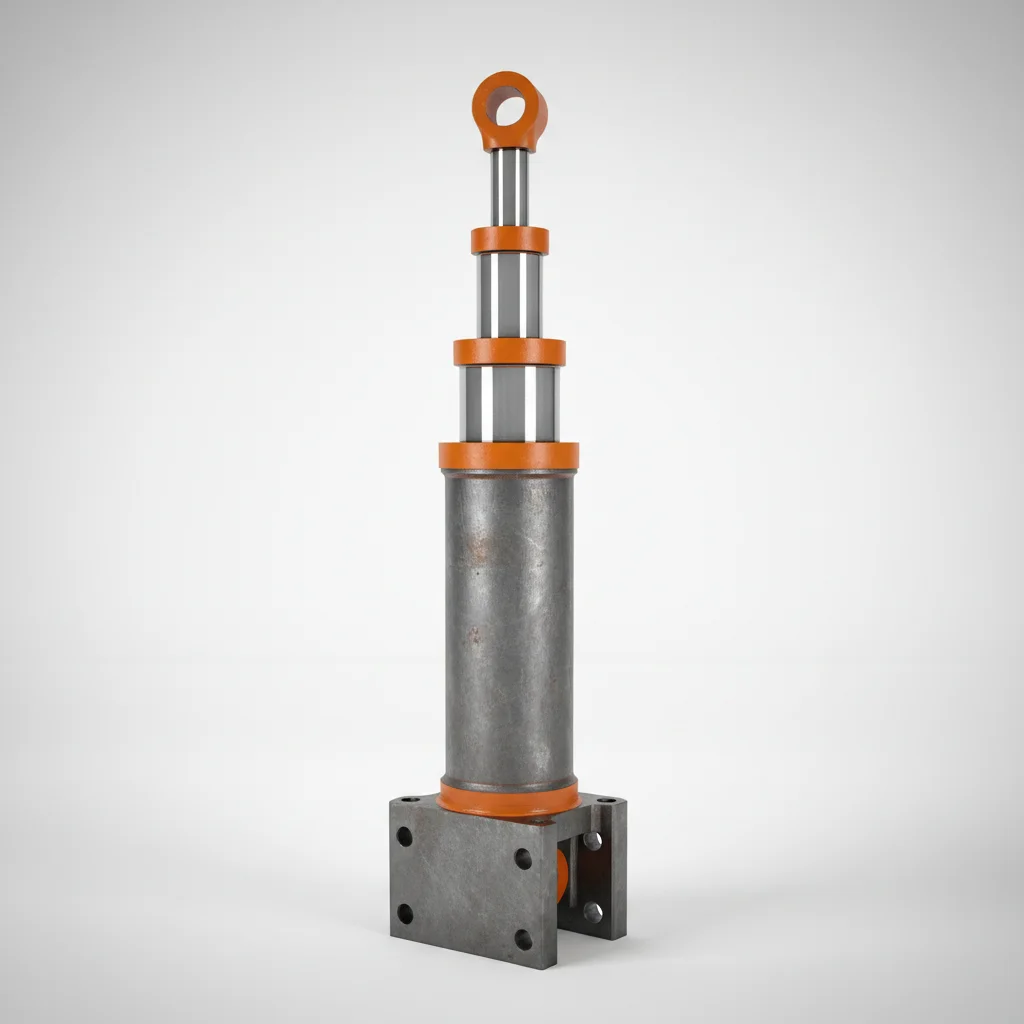 Guide to High Performance 4 stage telescopic hydraulic cylinder