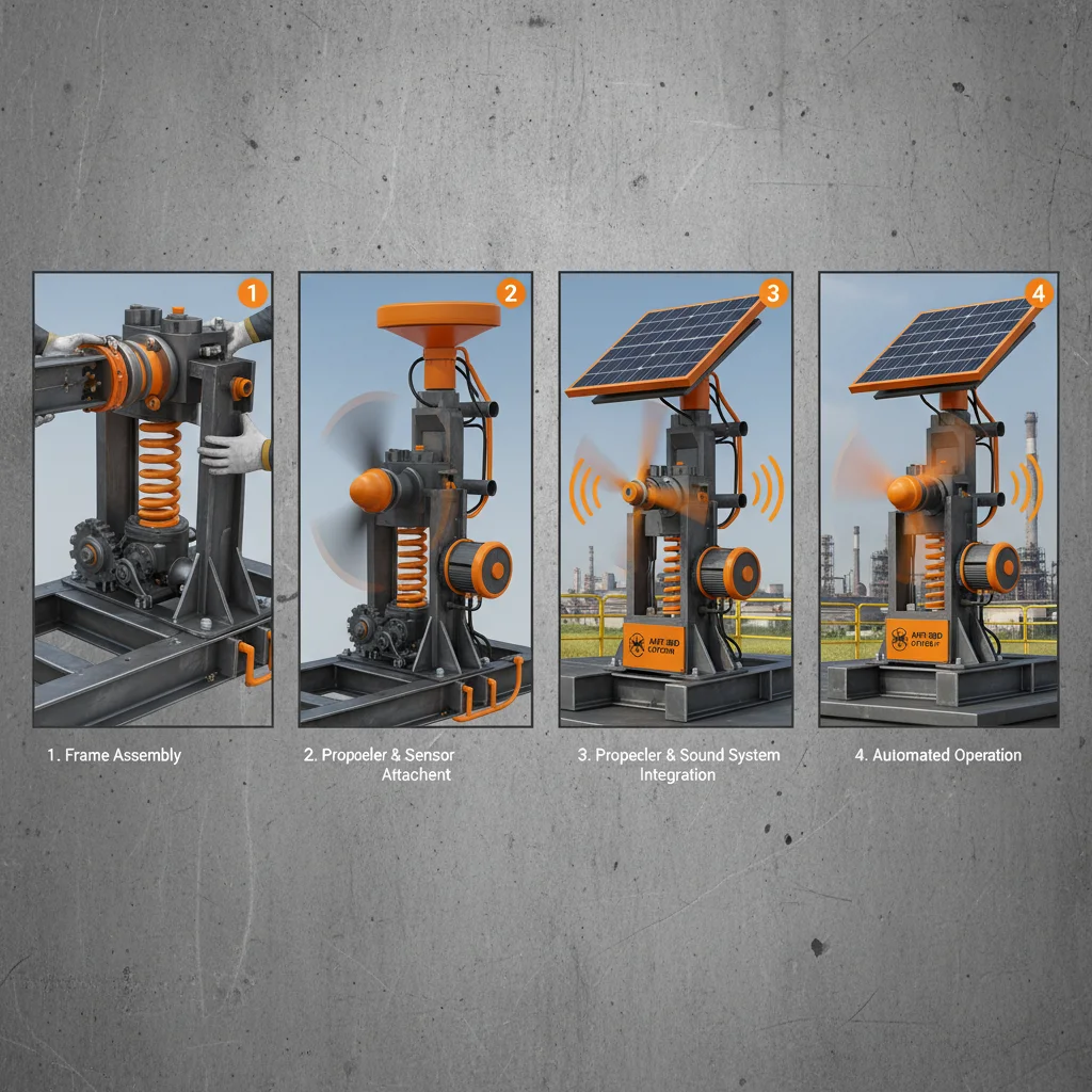 Effective Anti Bird Strategies for Industrial Hydraulic Machinery