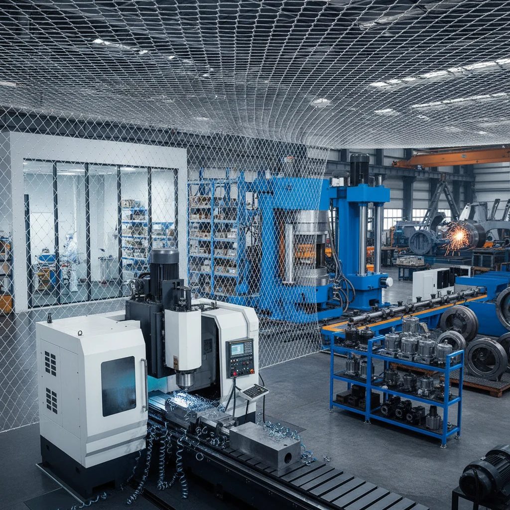 Industrial Protection with Heavy Duty Bird Netting 3 4 Solutions