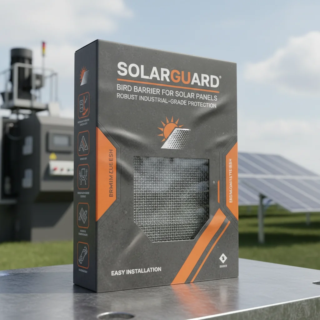 Professional Bird Net for Solar Panels to Protect Energy Systems