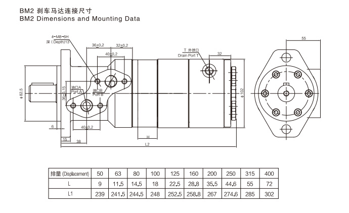 ব্রেক সহ BM2
