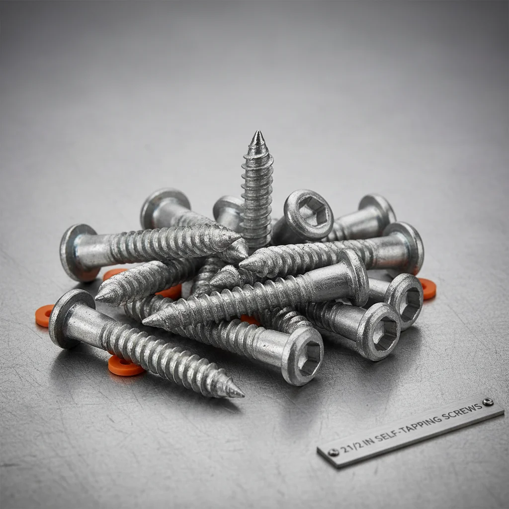Comprehensive Guide to 2 1/2 in Self Tapping Screws and Their Applications