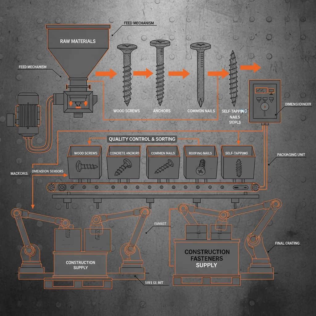 Premium Construction Fasteners Supply for Modern Architecture
