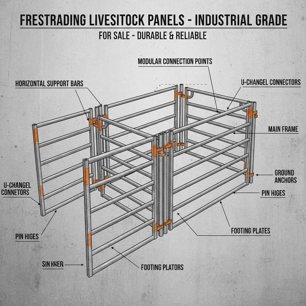 Explore Durable Freestanding Livestock Panels for Sale and Their Benefits