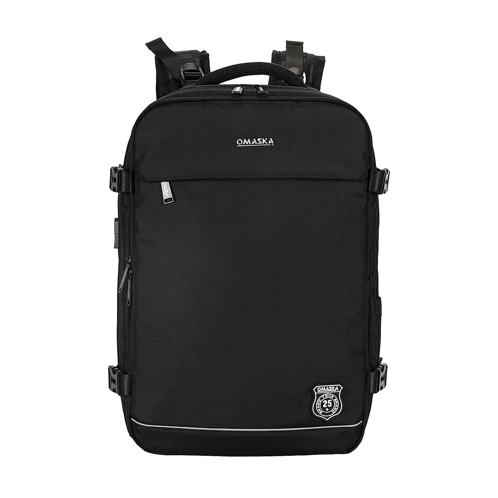 Black Computer Backpack 24076D